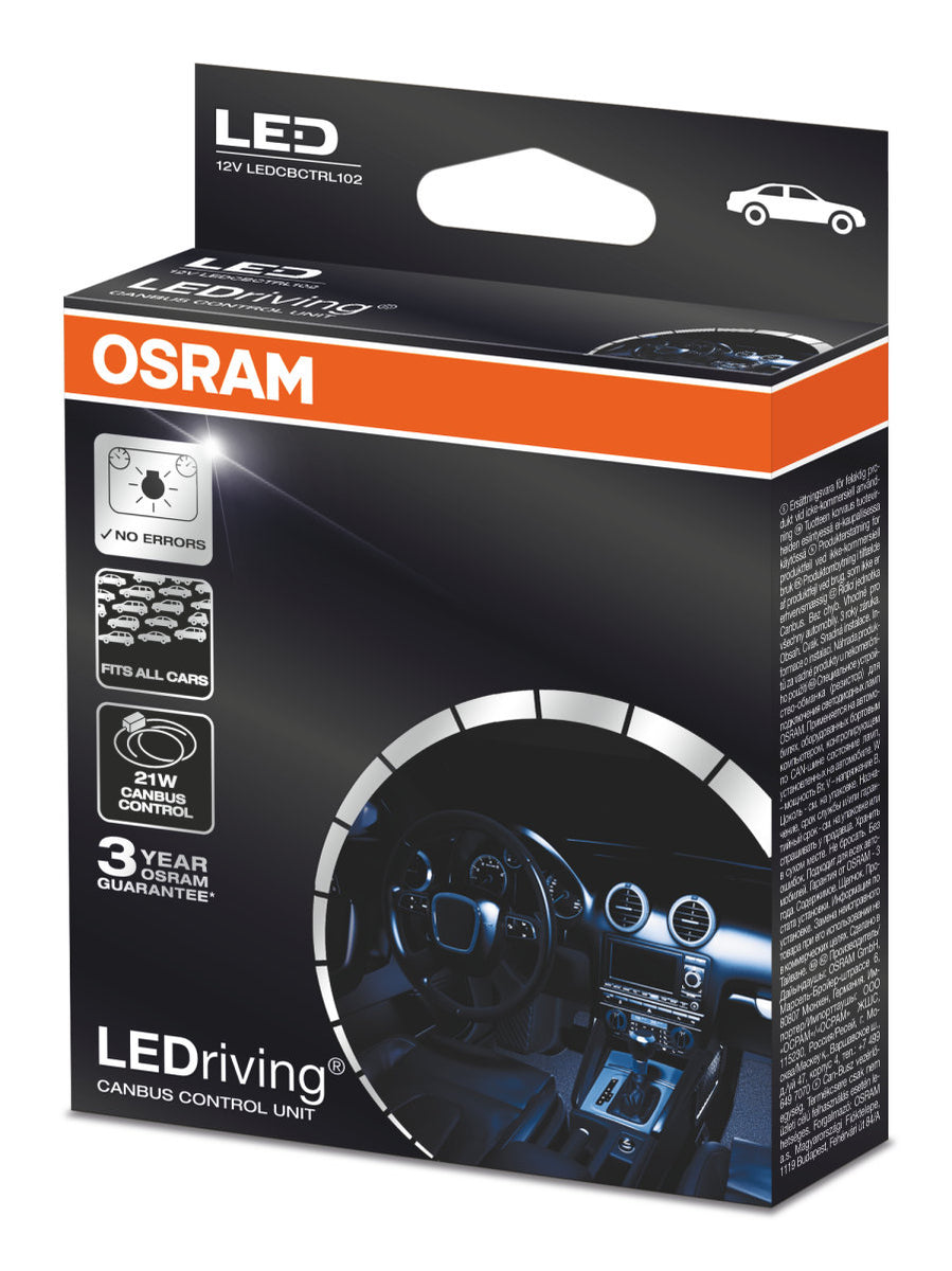 MITSUBISHI/OSRAM 12個+アイダイクロクール 5個＋plus5個 725026_LEDrivingCANBUSCONTROLU