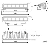 LEDriving® LIGHTBAR SX180-SP - 7 inch UltraSlim  (single)