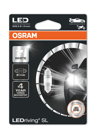 Osram C5W 6438DWP C5W (31 mm) SV8.5-8 WHITE Festoon