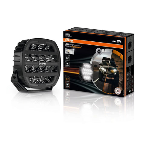 OSRAM LEDDL137-CB X LEDriving Cube MX230-CB Amber Extreme | Set of 2 × 9″ LED Spot Lights – Road Legal & Off-Road Power