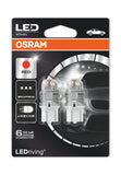 Osram LED W21W/5W W3X16Q  RED