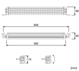 LEDriving® LIGHTBAR VX500-CB 22-inch