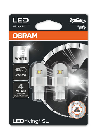 H7 OSRAM LEDriving HL INTENSE +350% 12V/24V Headlight Bulbs (Pair)
