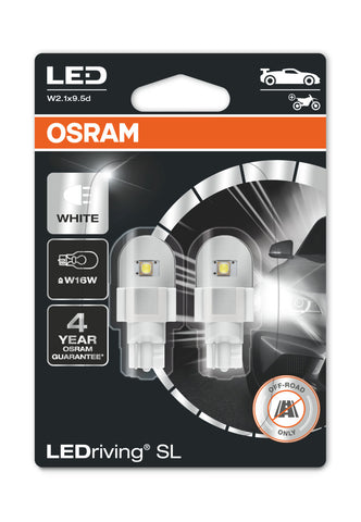 Osram  W16W W2.1x9.5d WHITE